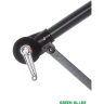 Зонт садовый GREEN GLADE 6013 с LED подсветкой светло-коричневый